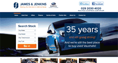 Desktop Screenshot of jamesandjenkins.co.uk